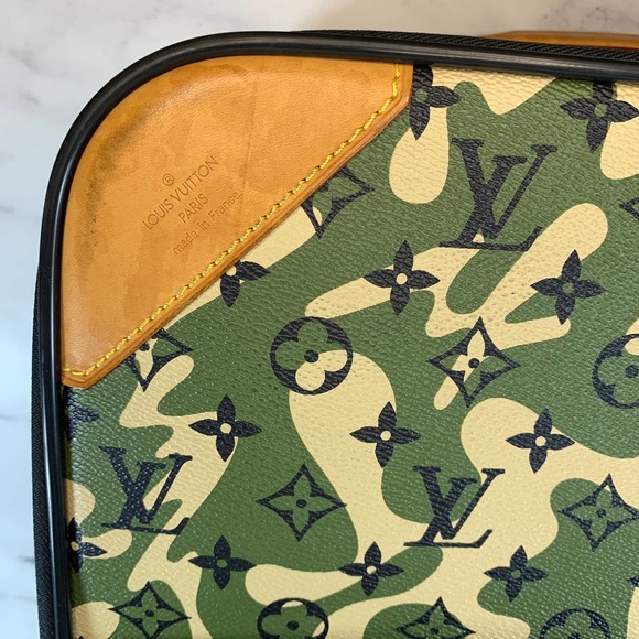 ❌❌ Louis Vuitton Monogramouflage Pegase Suitcase 60 Monogram LV Travel Luggage - Picture 3 of 16